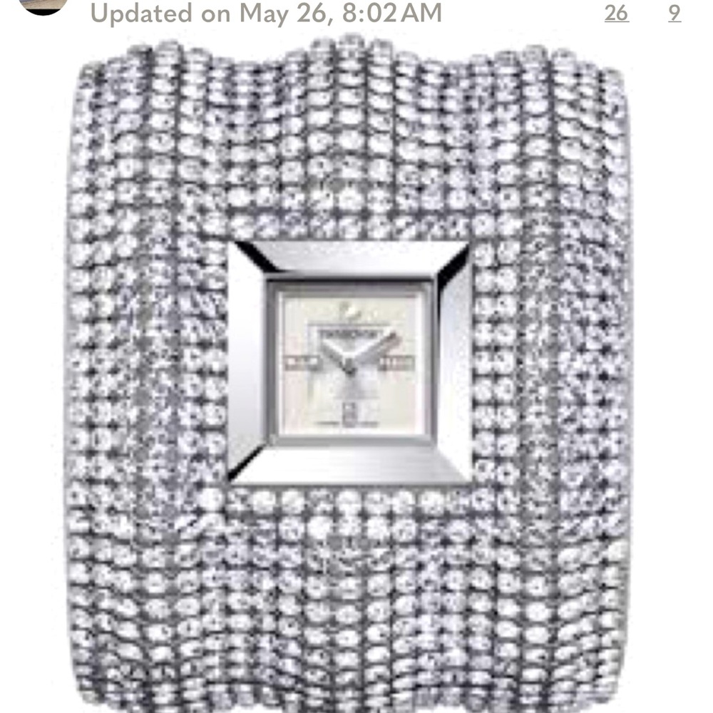 Swarovski Crystal Bango watch brand new